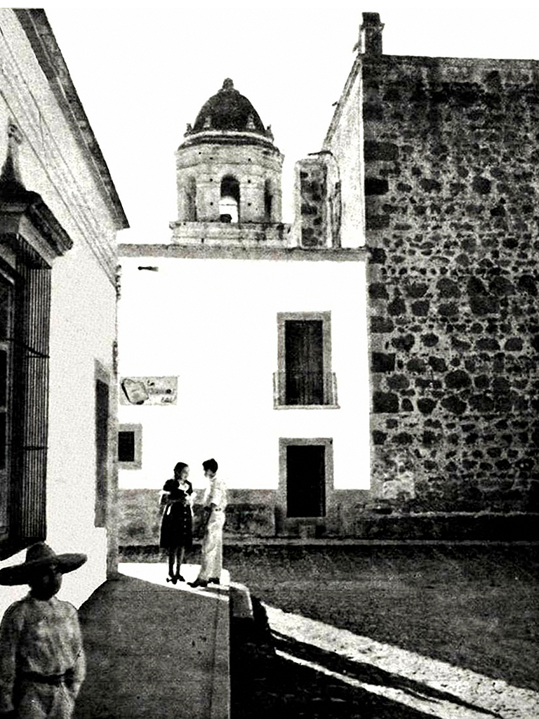 Iglesia de Compostela en el año de 1944